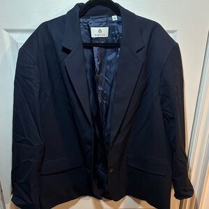 Babaton Midnight Blue Jacket, medium (fits oversized)